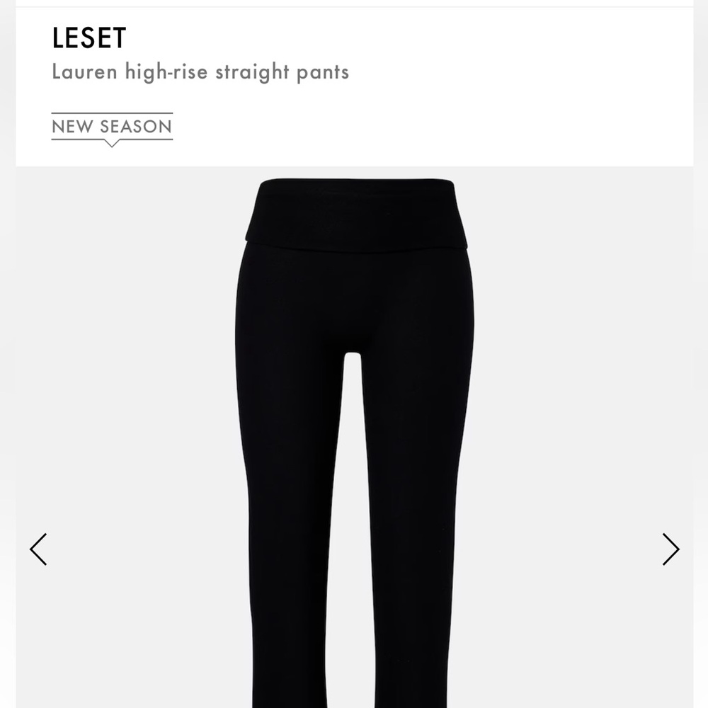 LESET Lauren High-Rise Pants